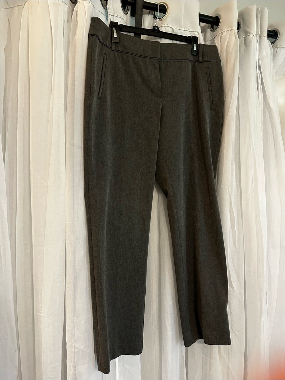 Ann Taylor Loft Women's Tailored Gray Dress Pants